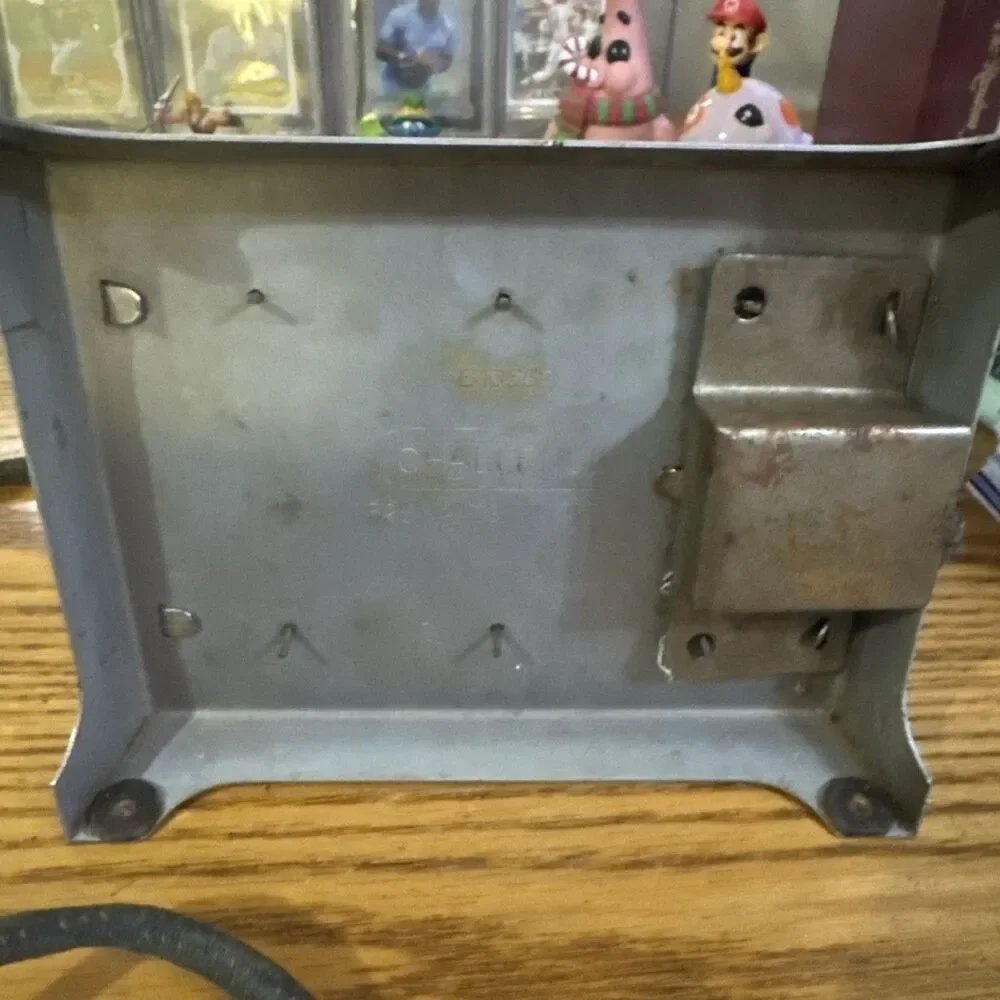 Antique Challenge Electric Toaster 2 Slice Tested Works Great E10552 Orig Cord
